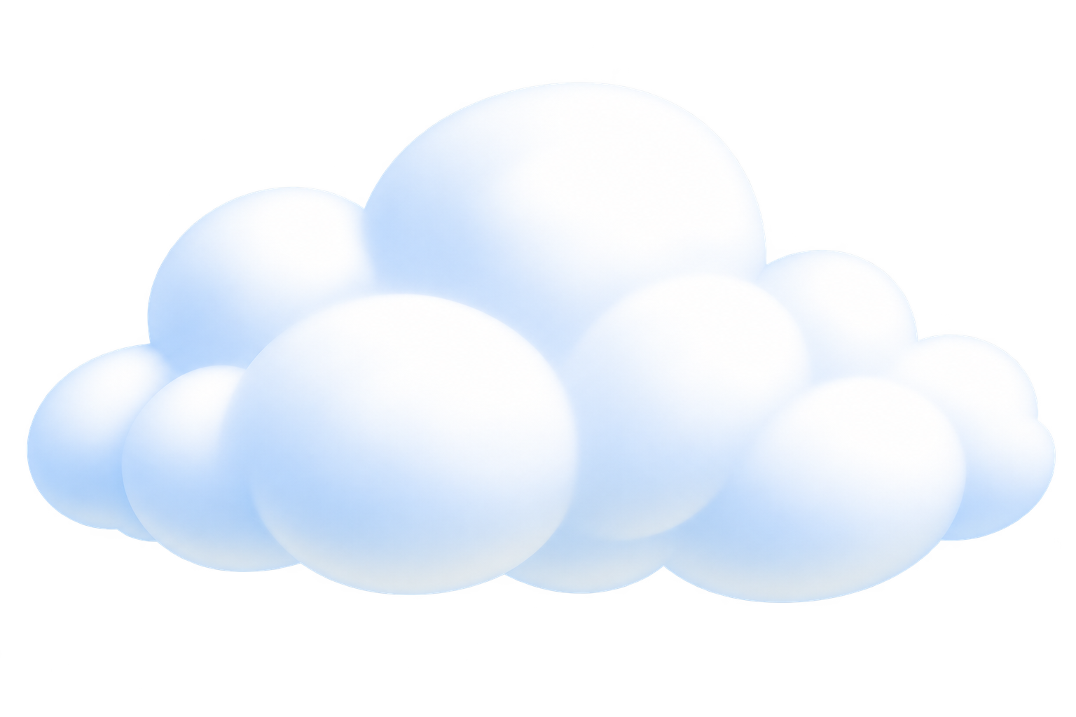 Puffy sky cloud